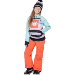 686 Bonded Fleece Hoodie - Girls'-Kids Kids Clothing|Girls Snow Clothing