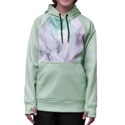 686 Bonded Fleece Hoodie - Girls'-Kids Kids Clothing|Girls Snow Clothing