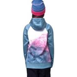 686 Bonded Fleece Hoodie - Girls'-Kids Kids Clothing|Girls Snow Clothing
