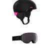 Anon Windham WaveCel Helmet + WM1 MFI Goggles - Women's- Helmets|Helmets