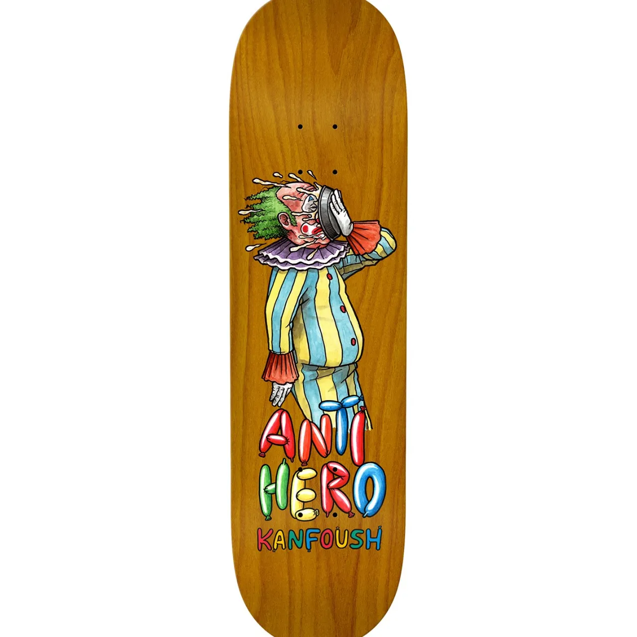 Anti Hero Kanfoush Bozos True Fit 8.5 Skateboard Deck- Decks