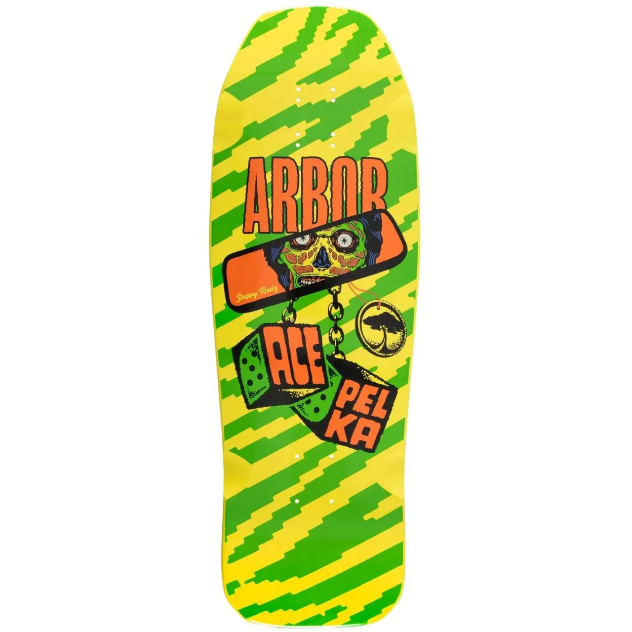 Arbor Ace Pelka Rearview 10.0 Skateboard Deck- Decks