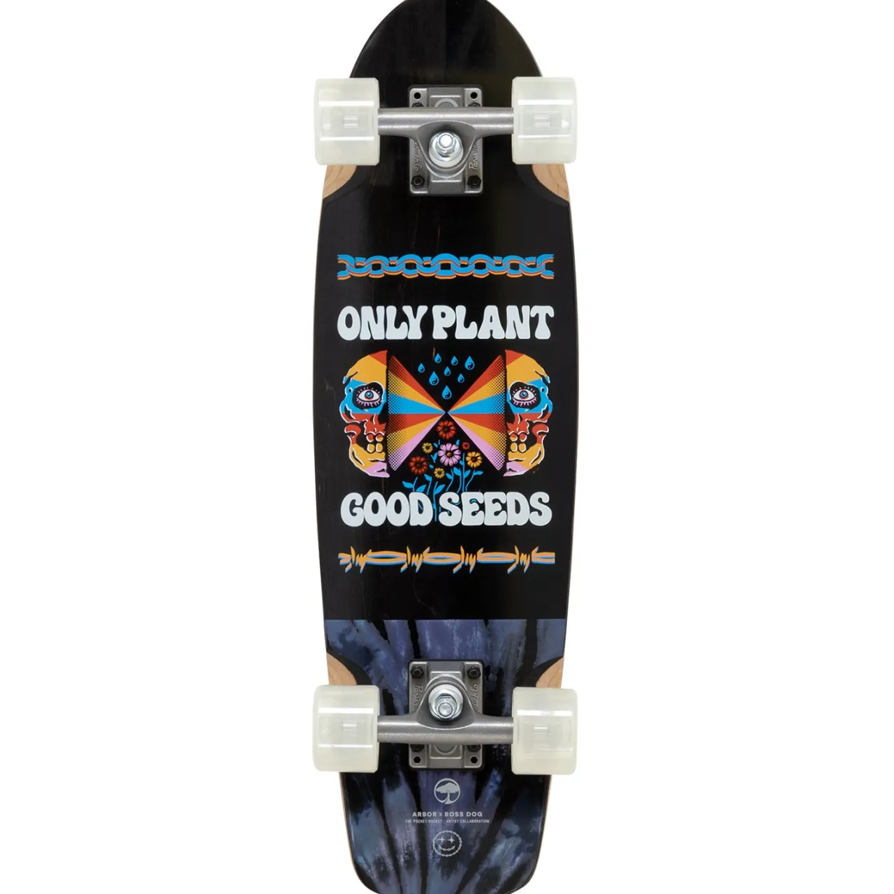 Arbor Pocket Rocket Artist Cruiser Skateboard Complete- Cruiser Completes