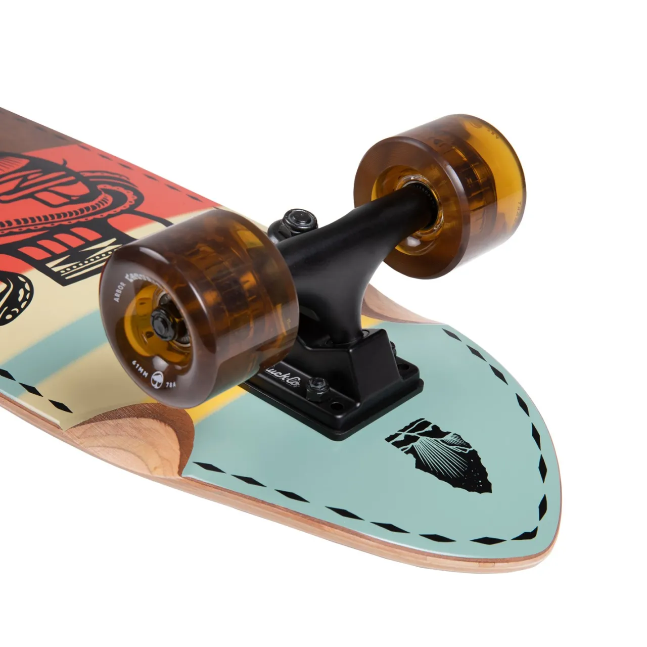 Arbor Pocket Rocket Artist Jess Mudgett Cruiser Skateboard Complete- Cruiser Completes