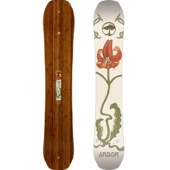 Arbor Swoon Camber Snowboard + Acacia Snowboard Bindings - Women's 2025- Snowboards With Bindings|Snowboard Packages