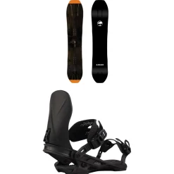 Arbor Terra Pin Snowboard + Hemlock Snowboard Bindings 2025- Snowboards With Bindings|Snowboard Packages