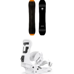 Arbor Terra Twin Snowboard + Union Force Classic Snowboard Bindings 2025- Snowboards With Bindings|Snowboard Packages