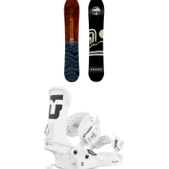 Arbor Veda Snowboard + Union Trilogy Classic Snowboard Bindings - Women's 2025- Snowboards With Bindings|Snowboard Packages