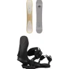Arbor Verado Snowboard + Hemlock Snowboard Bindings 2025- Snowboards With Bindings|Snowboard Packages