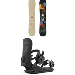 Arbor Westmark Snowboard + Union Strata Snowboard Bindings 2025- Snowboards With Bindings|Snowboard Packages