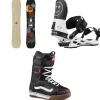 Arbor Westmark Snowboard + Hemlock Snowboard Bindings + Vans Hi-Standard Pro Snowboard Boots 2025- Snowboards, Bindings & Boots|Snowboard Packages