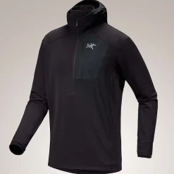Arc'teryx Delta 1/2 Zip Hoodie - Men's- Casual Clothing|Snow Clothing