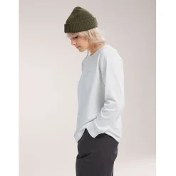 Arc'teryx Kragg Cotton Bird Crew Long-Sleeve T-Shirt - Women's-Women Active Clothing|Casual Clothing