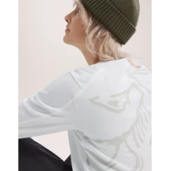 Arc'teryx Kragg Cotton Bird Crew Long-Sleeve T-Shirt - Women's-Women Active Clothing|Casual Clothing