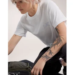 Arc'teryx Kragg Cotton Little Bird Crew Short-Sleeve T-Shirt - Women's-Women Active Clothing|Casual Clothing