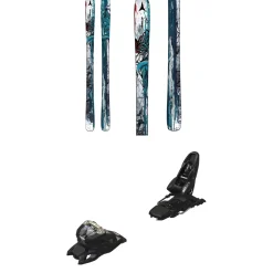 Atomic Bent 85 Skis 2024 + Marker Squire 11 Ski Bindings- Skis With Bindings|Skis With Bindings