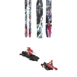 Atomic Bent 100 Skis + ATK Raider 13 Evo Alpine Touring Ski Bindings 2025- Backcountry Packages|Skis With Bindings