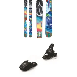 Atomic Bent Chetler Mini Skis + Marker Free 7 Ski Bindings - Kids' 2025-Kids Skis|Kids Ski Packages