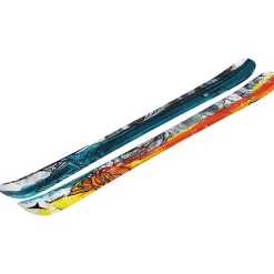 Atomic Bent Chetler Mini Skis + Colt 7 GW Ski Bindings + K2 Reverb Ski Boots + evo Lil Send'r Adjustable Ski Poles + evo Sessel Helmet + Goggle Combo - Kids'-Kids Skis|Kids Ski Packages