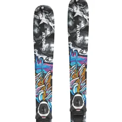 Atomic Bent Jr Skis + L6 GW Ski Bindings - Kids' 2025-Kids Skis|Kids Ski Packages