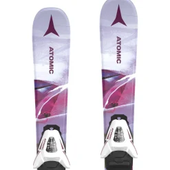Atomic Maven Girl Skis + C5 GW Ski Bindings - Kids' 2025-Kids Skis|Kids Ski Packages