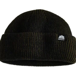 Autumn Shorty Cord Double Roll Beanie-Women Beanies|Beanies
