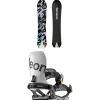 Bataleon Chameleon Snowboard + Blaster Asymwrap Snowboard Bindings 2025- Snowboards With Bindings|Snowboard Packages