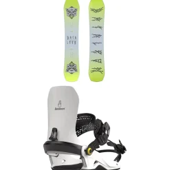 Bataleon Disaster Snowboard + Fly Snowboard Bindings 2025- Snowboards With Bindings|Snowboard Packages