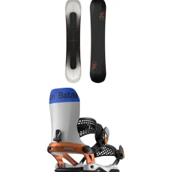 Bataleon Evil Twin+ Snowboard + Blaster Asymwrap Snowboard Bindings 2025- Snowboards With Bindings|Snowboard Packages