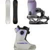 Bataleon Push Up+ Snowboard + Etna Snowboard Bindings + Mosh BOA Snowboard Boots - Women's 2025- Snowboards, Bindings & Boots|Snowboard Packages