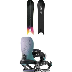 Bataleon Surfer Snowboard + Astro Asymwrap Snowboard Bindings 2025- Snowboards With Bindings|Snowboard Packages