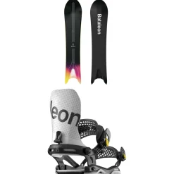 Bataleon Surfer Snowboard + Blaster Asymwrap Snowboard Bindings 2025- Snowboards With Bindings|Snowboard Packages