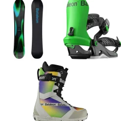 Bataleon Thunderstorm Snowboard + Chaos Heelwrap Snowboard Bindings + Salsa Lace Snowboard Boots 2025- Snowboards, Bindings & Boots|Snowboard Packages