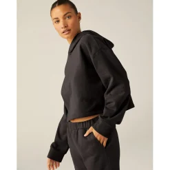 Beyond Yoga Happiness Cropped Hoodie - Women's-Women Active Clothing|Casual Clothing