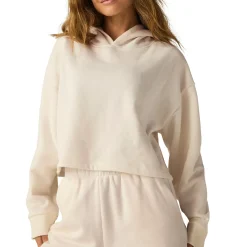 Beyond Yoga Happiness Cropped Hoodie - Women's-Women Active Clothing|Casual Clothing