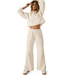 Beyond Yoga Happiness Cropped Hoodie - Women's-Women Active Clothing|Casual Clothing