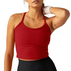 Beyond Yoga Spacedye Slim Racerback Cropped Tank Top - Women's-Women Active Clothing|Casual Clothing