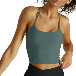 Beyond Yoga Spacedye Slim Racerback Cropped Tank Top - Women's-Women Active Clothing|Casual Clothing