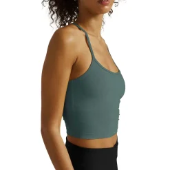 Beyond Yoga Spacedye Slim Racerback Cropped Tank Top - Women's-Women Active Clothing|Casual Clothing
