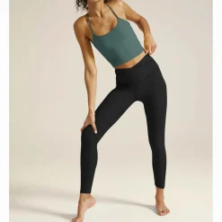 Beyond Yoga Spacedye Slim Racerback Cropped Tank Top - Women's-Women Active Clothing|Casual Clothing