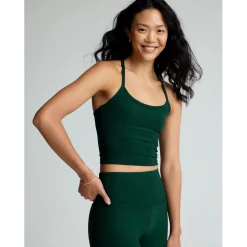 Beyond Yoga Spacedye Slim Racerback Cropped Tank Top - Women's-Women Active Clothing|Casual Clothing