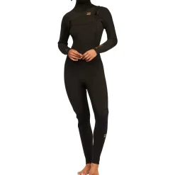 Billabong 5/4 Synergy Chest Zip Hooded Wetsuit - Women's- Full|Wetsuits
