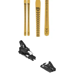 Black Crows Justis Skis + Salomon Strive 14 GW Ski Bindings- Skis With Bindings|Skis With Bindings