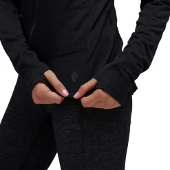 Black Diamond Coefficient LT Hybrid Hoodie - Women's-Women Casual Clothing|Snow Clothing