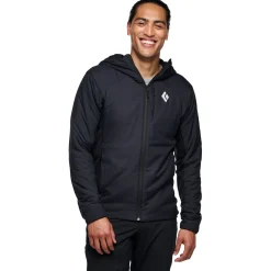 Black Diamond First Light Hybrid Hoodie - Men's- Snow Clothing|Mid Layers
