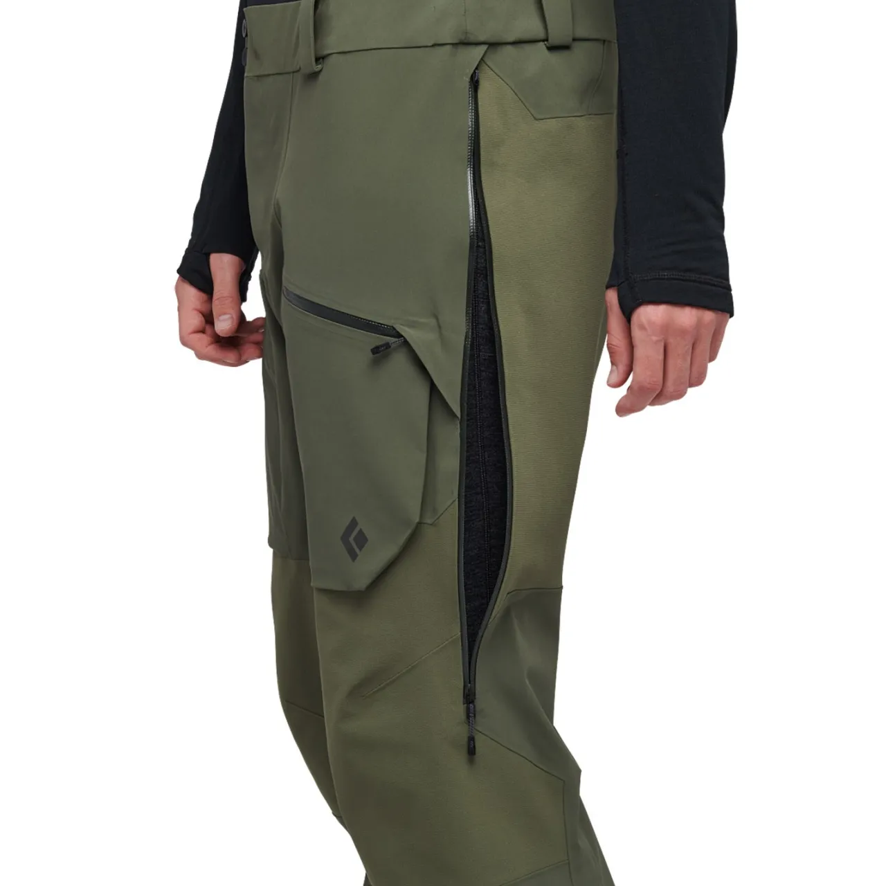Black Diamond Recon Stretch Pro Bib Pants - Men's- Snow Clothing|Snowboard Pants & Bibs