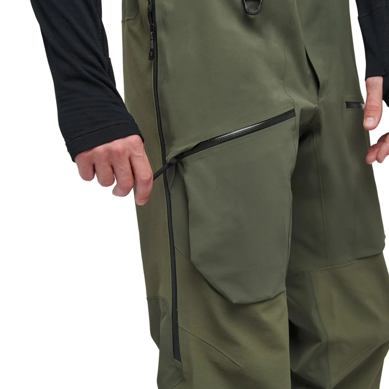 Black Diamond Recon Stretch Pro Bib Pants - Men's- Snow Clothing|Snowboard Pants & Bibs