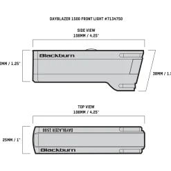 Blackburn Dayblazer 1500 Front Bike Light- Lights