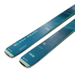 Blizzard Black Pearl 82 Skis - Women's + Salomon Strive 12 GW Ski Bindings- Skis With Bindings|Skis With Bindings