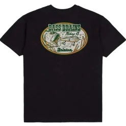 Brixton Bass Brains Swim Short-Sleeve T-Shirt - Men's- Casual Clothing|T-Shirts